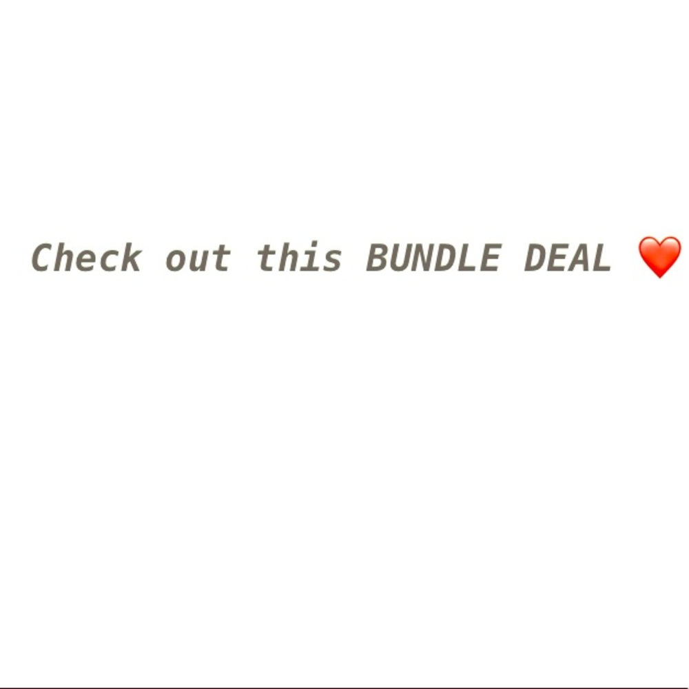 BUNDLE DEAL!!!